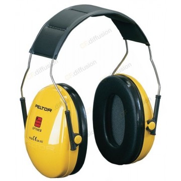 Casque antibruit protection auditive 30 DB normes EN352 idéal tir sportif  ou chasse PW41 Jaune - Casques anti-bruits (10337710)