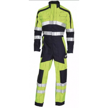 Combinaison en Bizflame retardateur de flammes, antistatique ATEX Portwest  FR28 Rouge