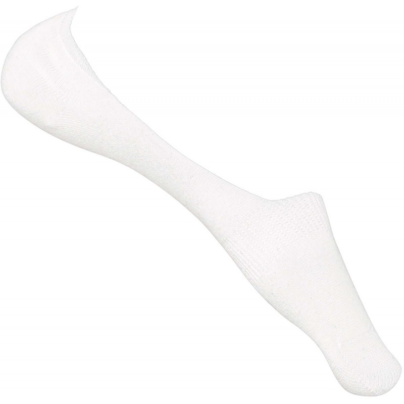 Lot de 5 paires - Soquettes blanches invisibles pour femme